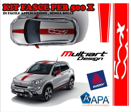 Adesivi fasce per fiat - ,