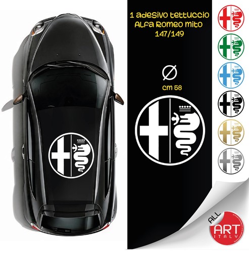 Adesivo alfa romeo - adesivo,