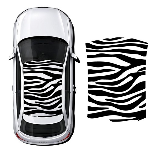 Adesivi tetto motivo - , zebra