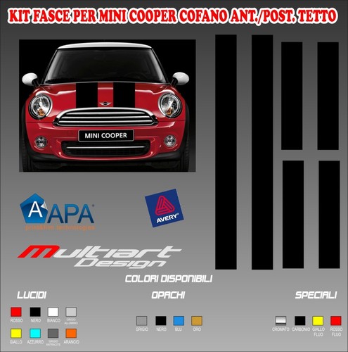 Kit fasce adesivi stickers - ,