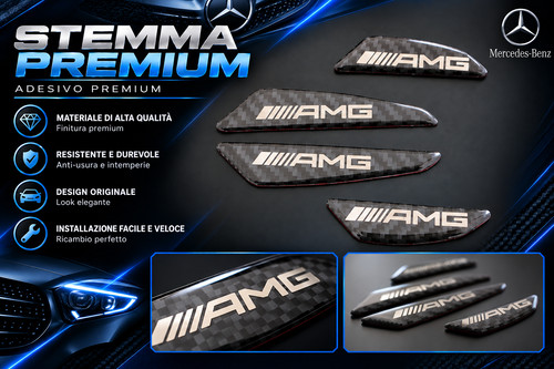 Set stemma adesivo amg - stemma,