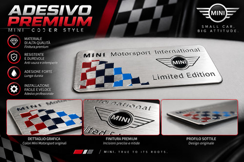 Stemma logo adesivo mini - adesivo, "mini