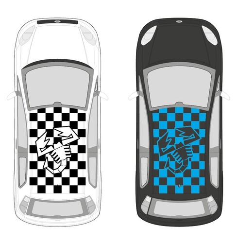 Abarth adesivi sticker - adesivi,