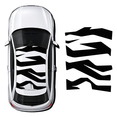 Adesivi tetto zebra style - zebra,