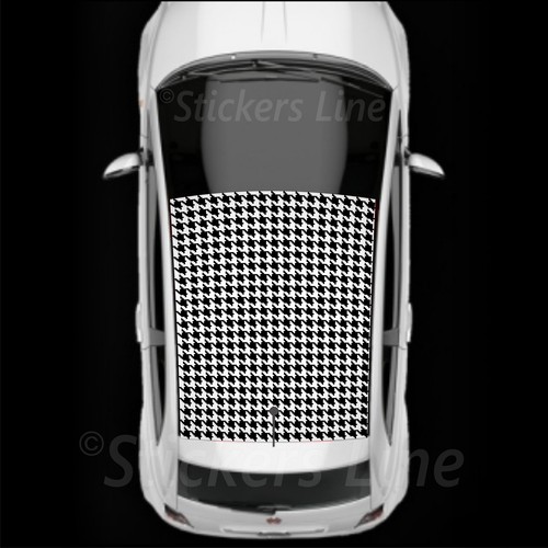 Adesivo tetto fiat 500 pied - adesivo,